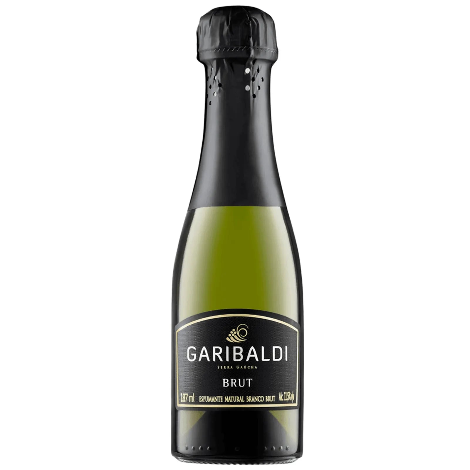 ESPUMANTE GARIBALDI BABY BRUT BRANCO  187ML