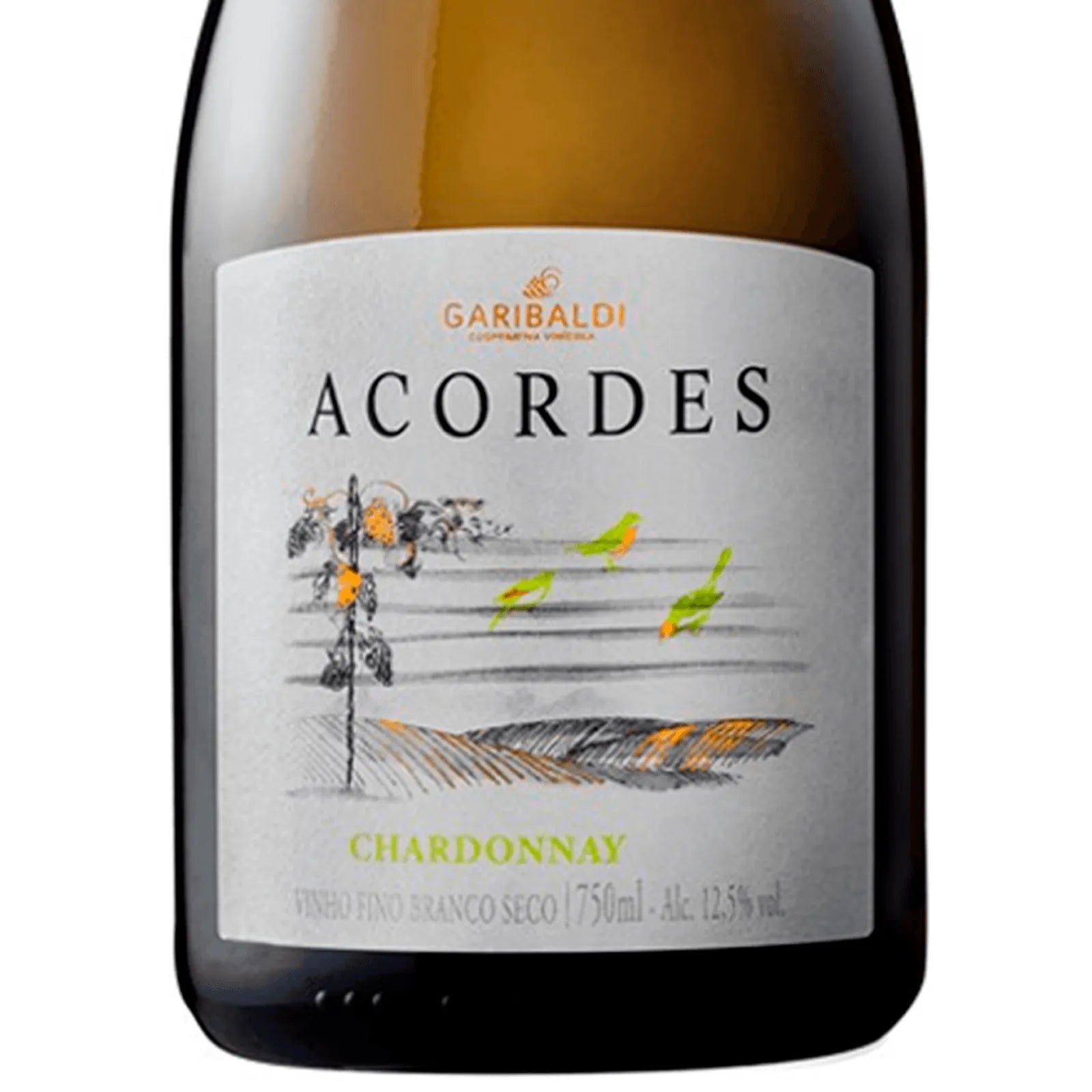 VINHO GARIBALDI ACORDES BRANCO SECO CHARDONNAY